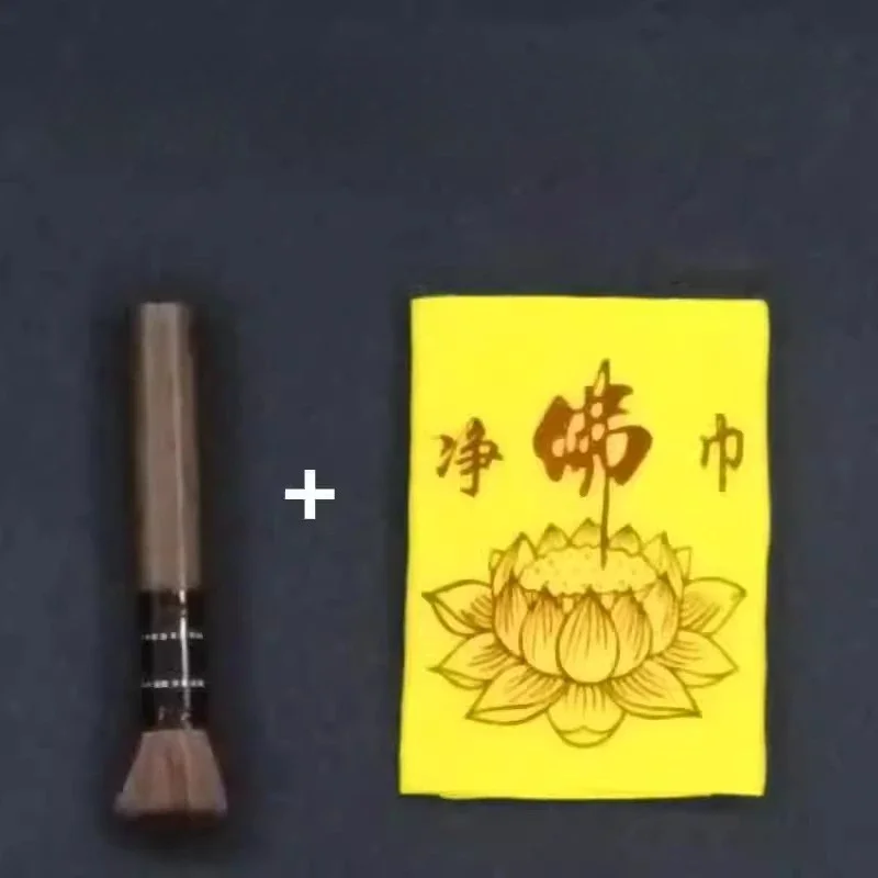 

Cz statue cleaning kit - includes duster, cleaning supplies, and a full range of accessories - guanyin soft bristle brush