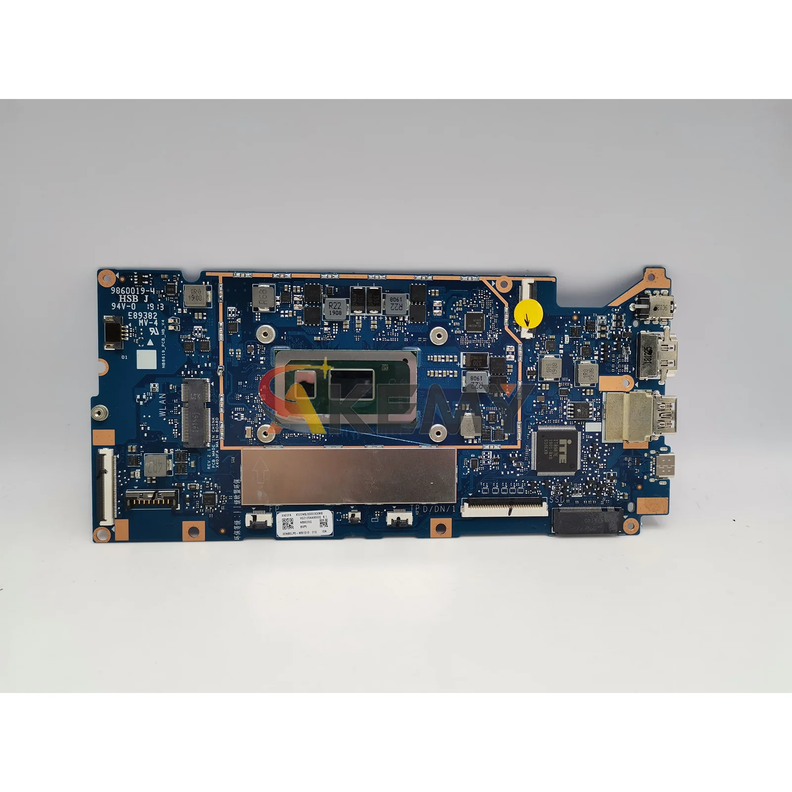 X403FA Laptop Moederbord Voor ASUS VivoBook I403F L403F X403FAC ADOL14F F403F X403F X403FA A403F Moederbord Met I3 I5 I7 CPU stk