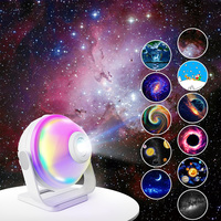 Galaxy Projector Lights Planetarium Star Realistic Sky Night Light with Solar System Moon Kids Bedroom Ceiling Projection lamp