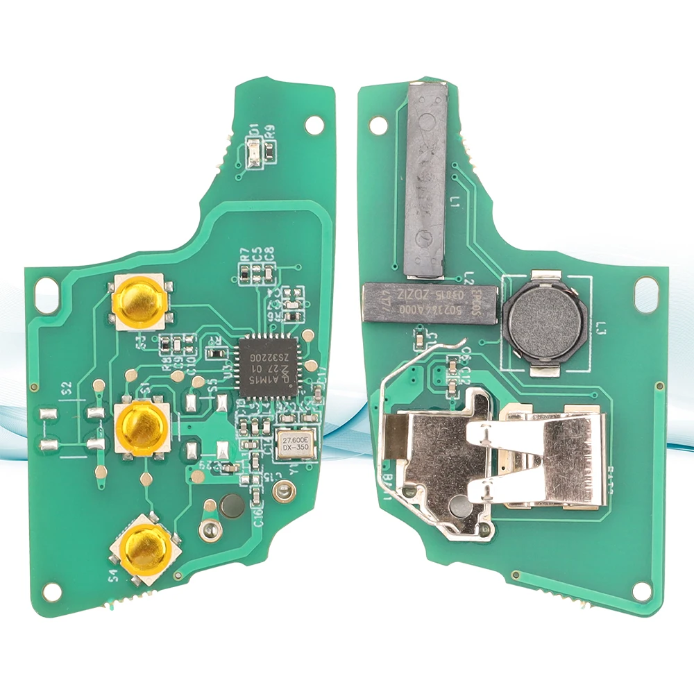 LX Keyless Go/Half Clé à distance intelligente 433 MHz MQB ID48 Puce 5G 6959752 AB BB 6V 0959752 D/Q pour VW Golf7 Tiguan pour Skoda Octavia A7