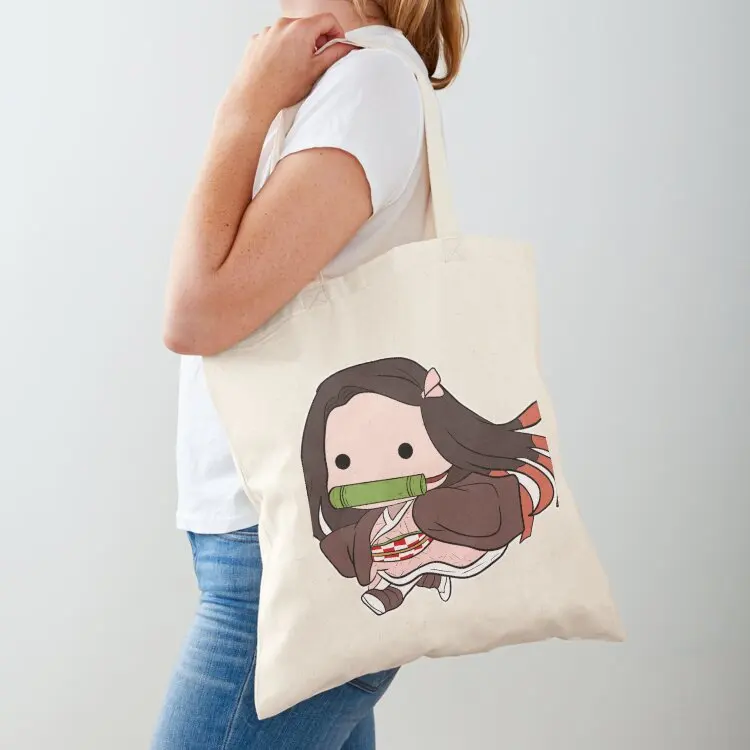 

Nezuko running Tote Bag hand bags shopper bags great bag Gift bag