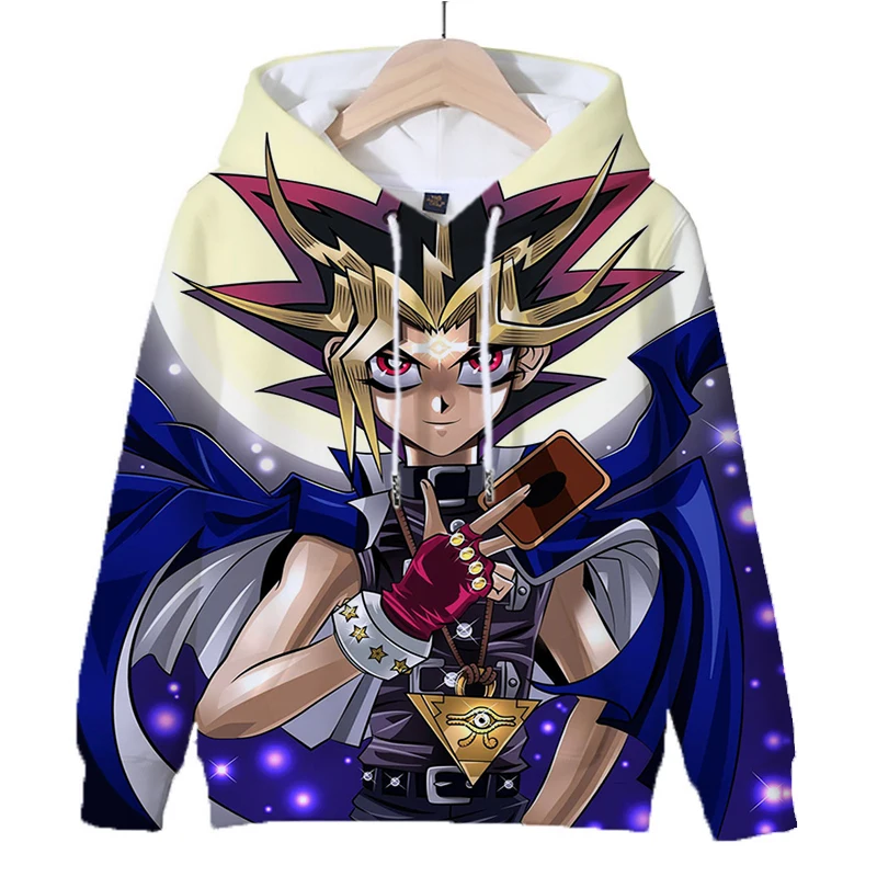 

Yu-Gi-Oh! 3D Printed Hoodie Cartoon Sweatshirts Y2K Pullover Anime Cartoon Tracksuit Boys Girls Hoodies Autumn Tops Kids Clothes