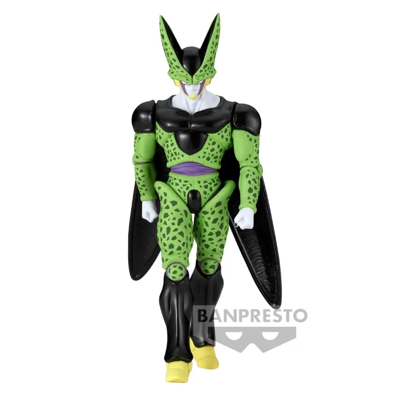 Bandai Original Banpresto Dragon Ball Z Solid Edge Works The Departure 17 Perfect Cell PVC Anime Figure Mode Collectible Toys