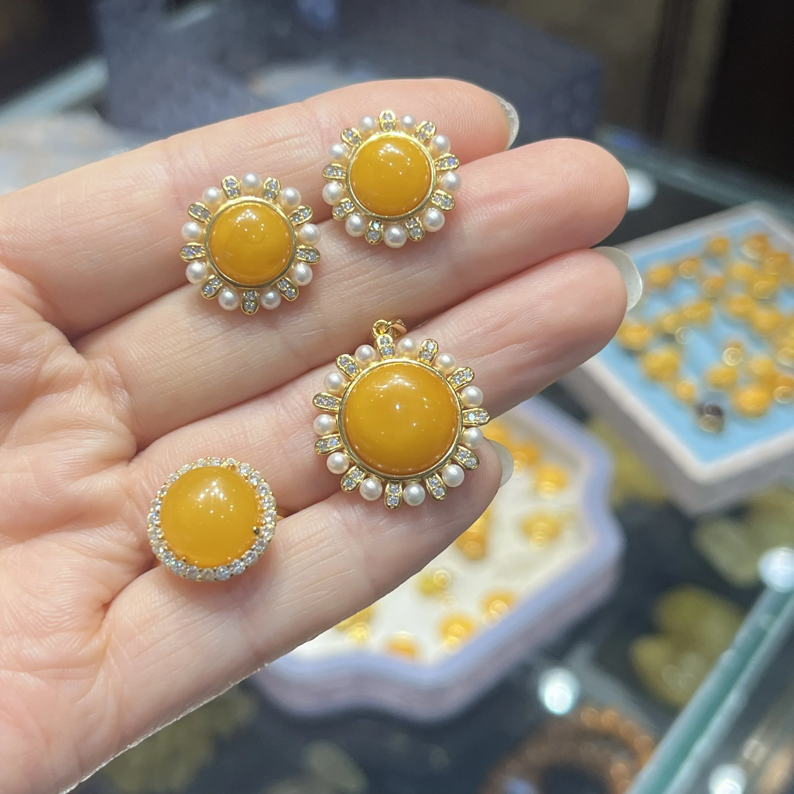 l-–-pendentif-suower-en-nid-d'abeille-en-argent-925-integre-pour-femmes-cadeau-chinois-simple-cristal-ro-ambre-jaune