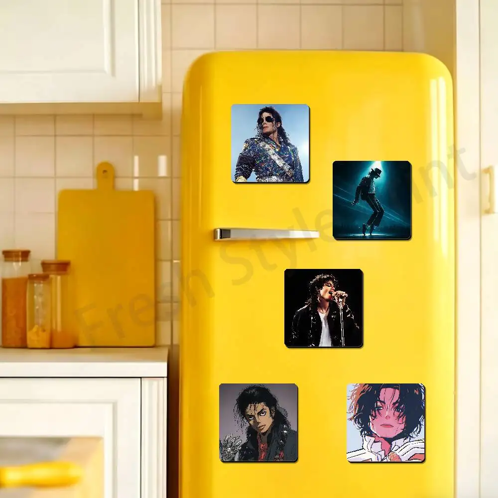MJ Dance King M-Michael J-Jackson Best-Selling Strong Magnetic Fridge Magnets Adhesive to Metal Surfaces