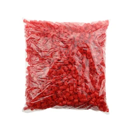 1000PCS/Lot  Red Cap Flange FC Female to Female Fiber Optic Adapter Connector