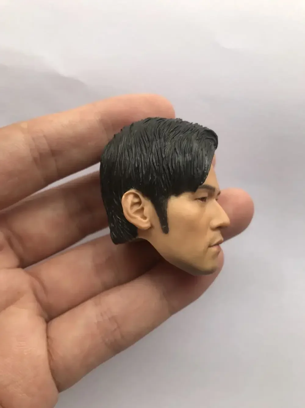 Custome 1/6 Scale Jay Chou Head Carving Asian Superstar Singer Head Sculpt Model for 12in TBL PH Action Figure Body Toy