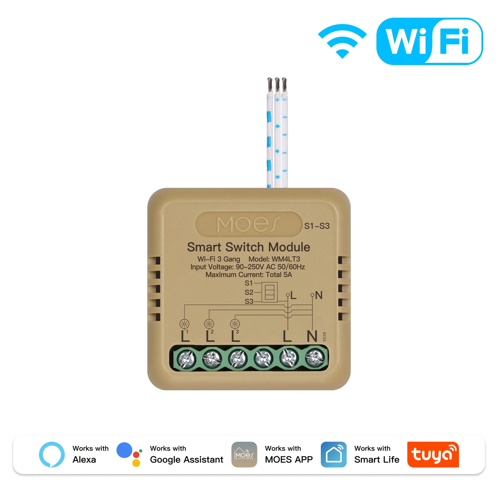 Variant: WiFi 3 Gang
