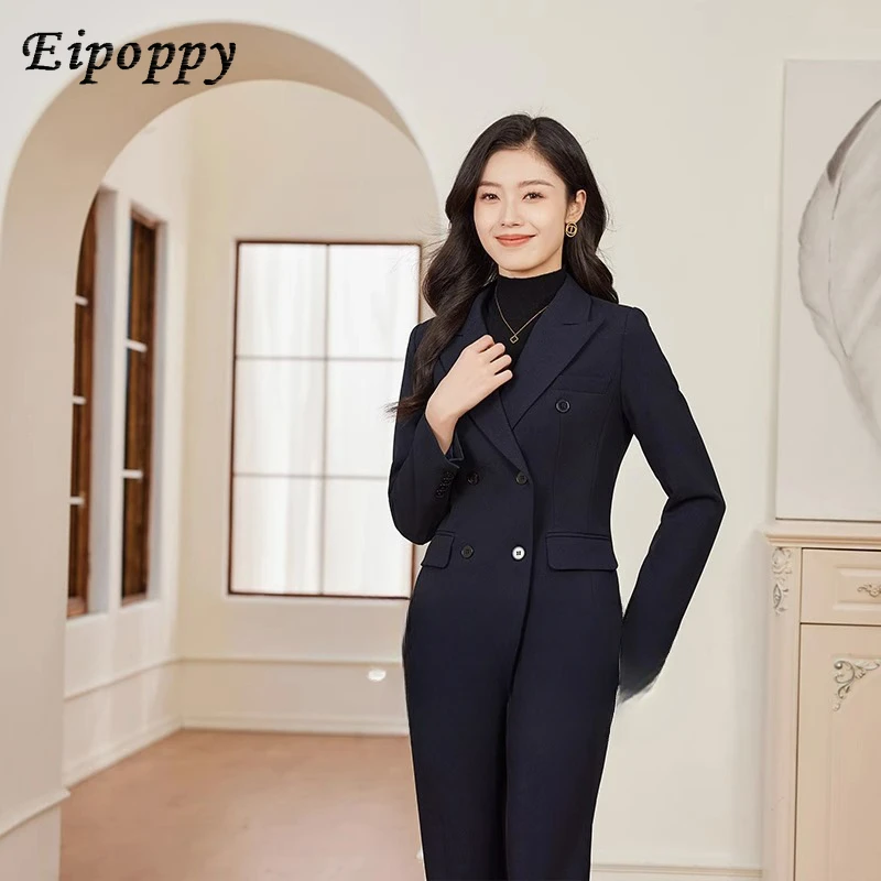 Autumn and Winter Fashion Women's Clothing Professional Versatile Suit