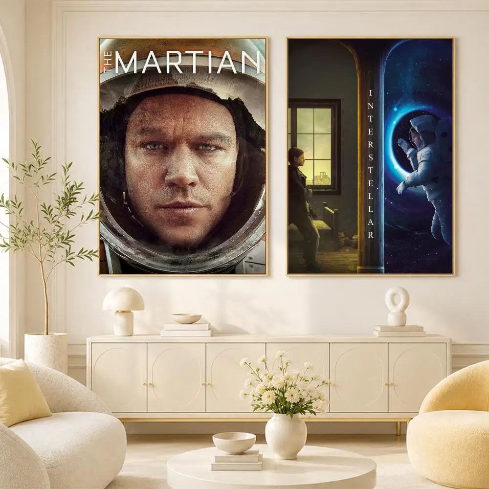 Interstellar Poster Room Home Decoration Interior Wall Art Printing Garage Posters Gift