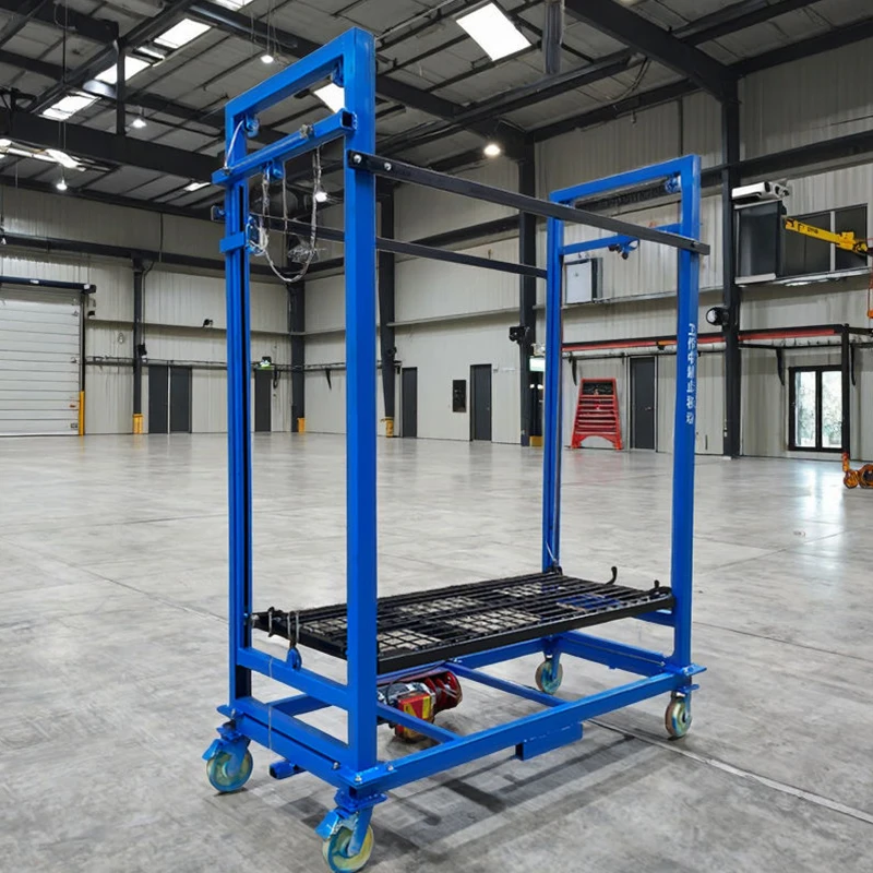 Mobile Electrical Scaffolding Lift/Automatic Lifting Scaffold with Wheel Lifter for Walls