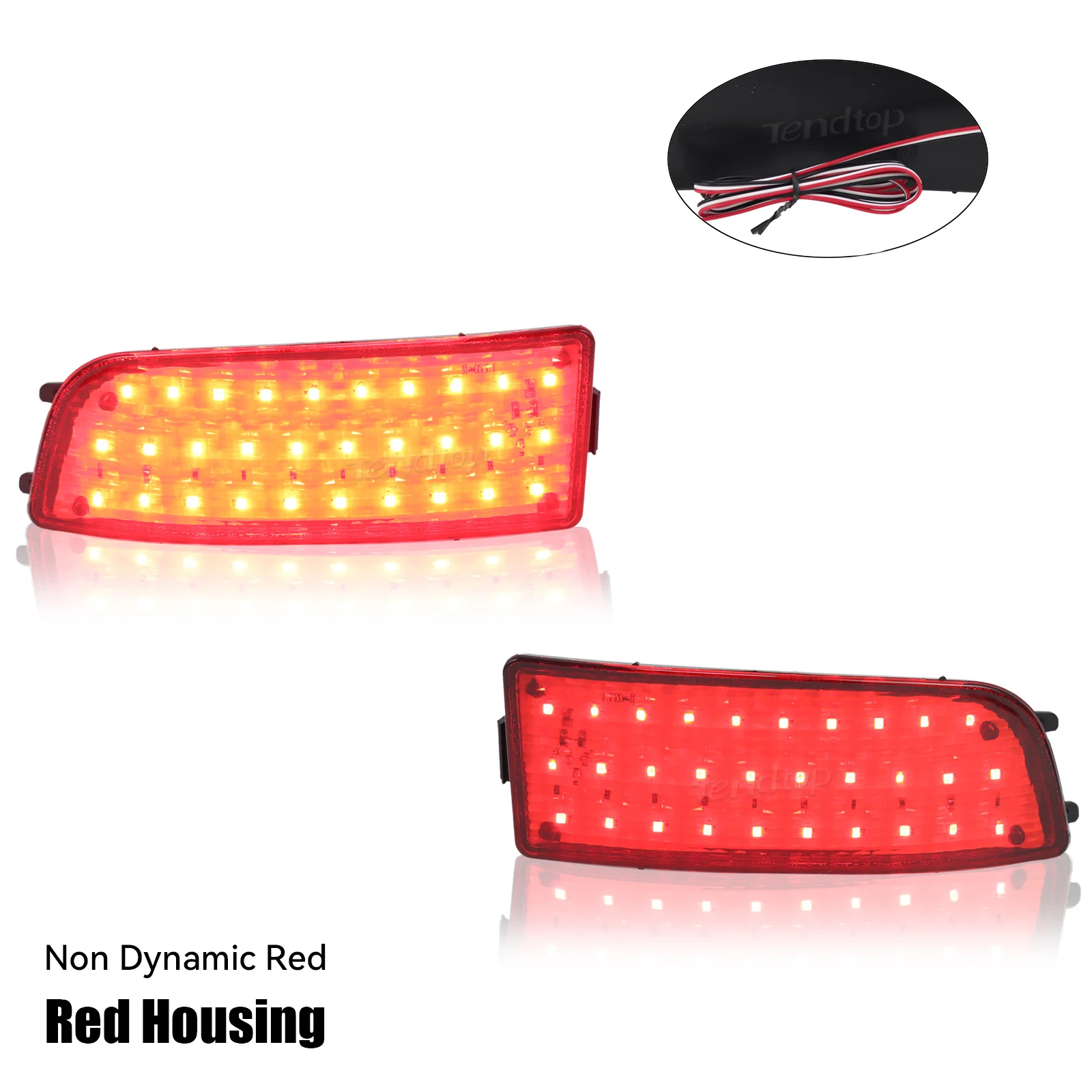 Luz Reflectora LED para Parachoques Trasero para Benz Sprinter W906 2007-2017, para Volkswagen Crafter 2006-2017