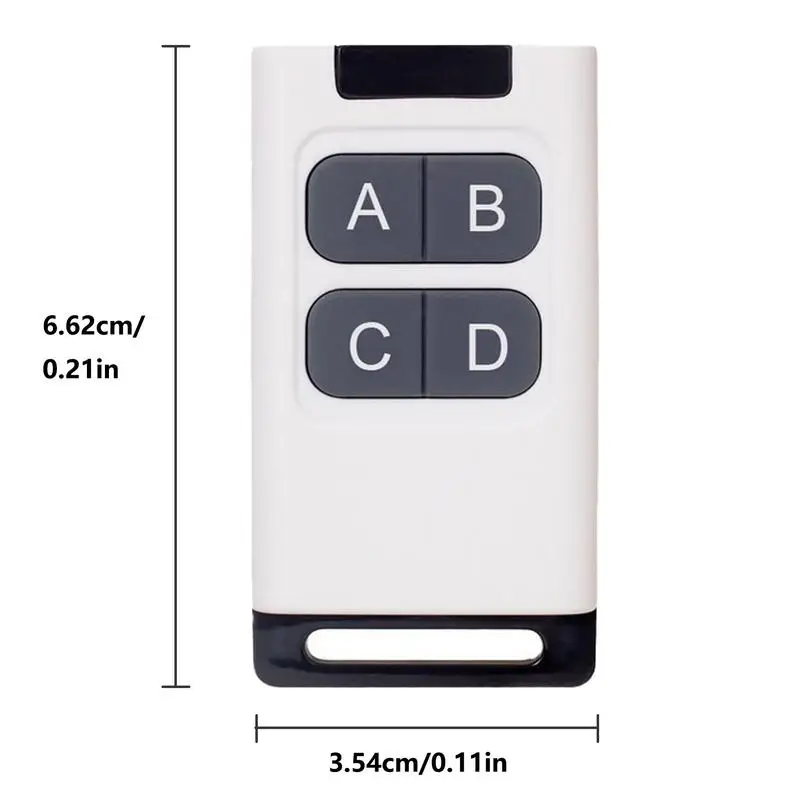 Garage Door Remote Control Duplicator 433MHz Multi-Frequency Code Grabber Clone Gate Key Fob Commands Hand Transmitter