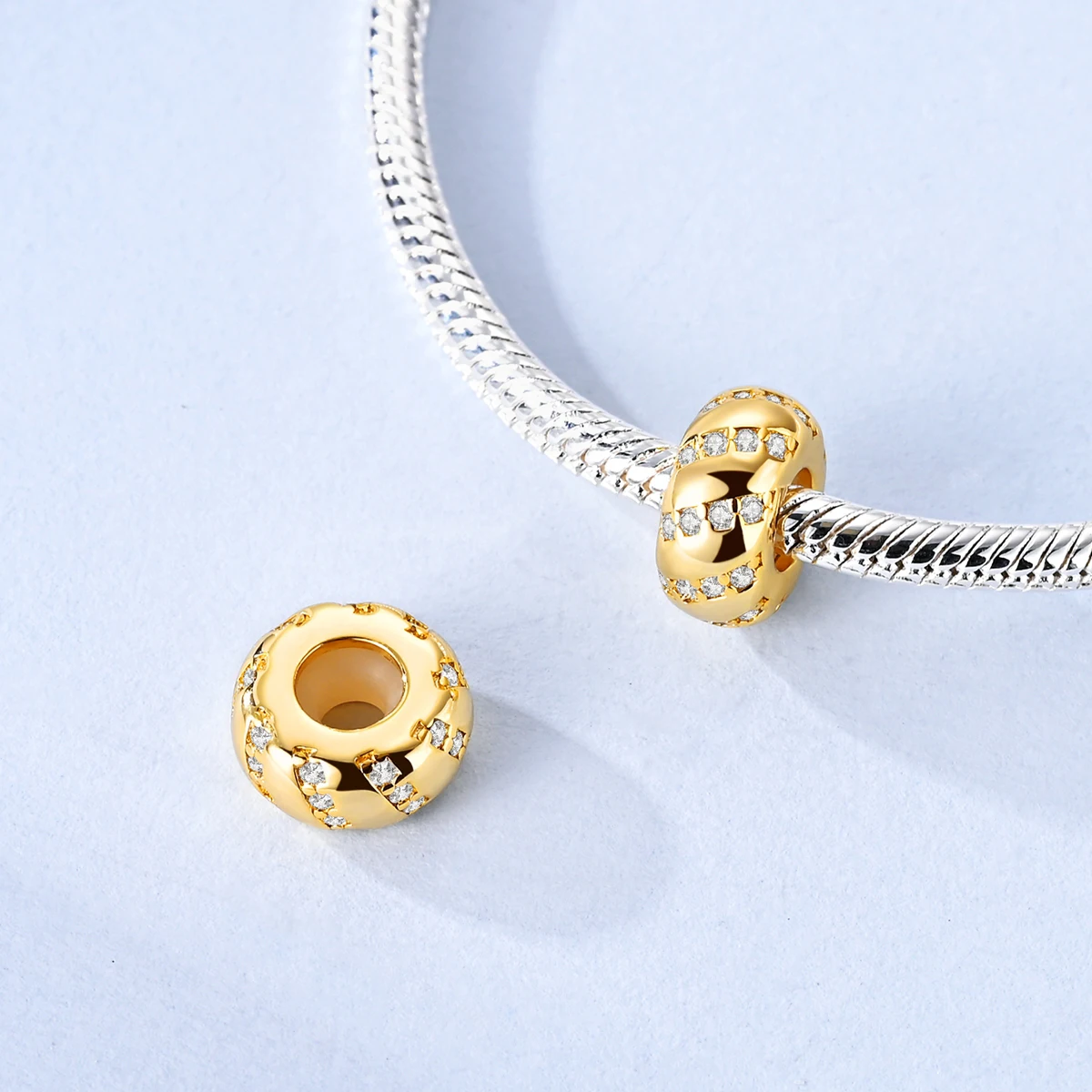 الأصلي 925 الفضة الذهب سحر الخرز صالح سوار DIY الفيل الكلب القلب قلادة للمرأة مجوهرات