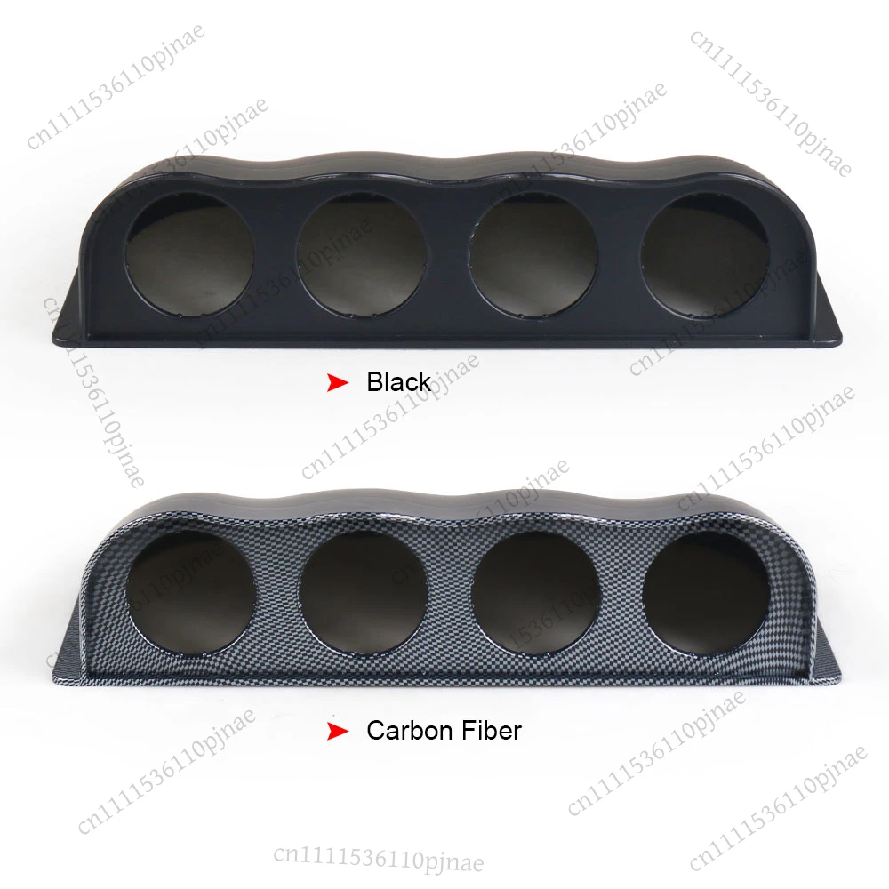 2inch 52MM Universal Racing 4 Holes Dash Board Quad Gauge Holder Pod ABS Dashboard For 52MM Car Gauges Car Meter