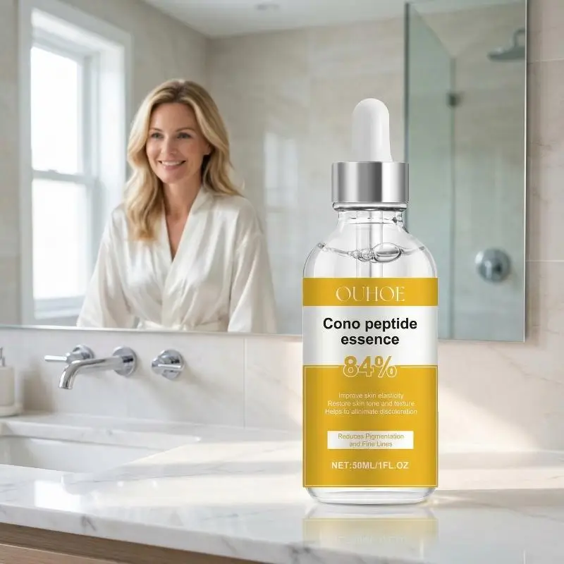 Cono Peptide  Lighten Fine Lines Lifting Firming Whitening Deep Moisturizing Brightening Smooth Anti Aging Serum