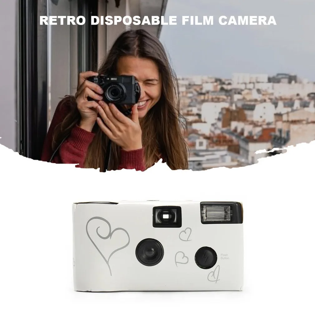 Wholesale Disposable Single Use  Film Camera 35mm Custom Cheap Wedding Disposable Cameras