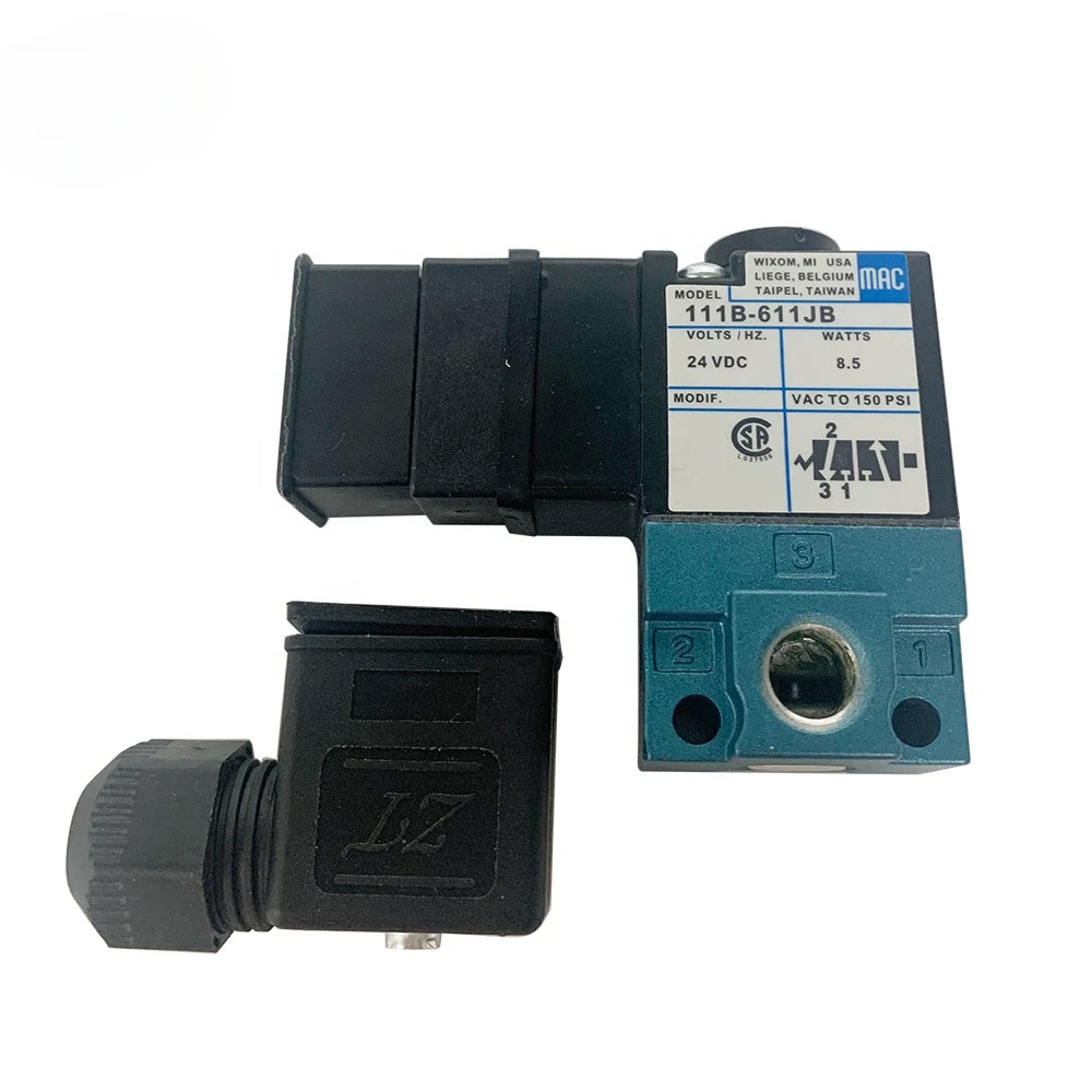 Fast Delivery Solenoid Valve 100 series 24Vdc 8.5W For 111B-611JB/121JA/121JC/111AA/222JD/342BA/591FA/601AA