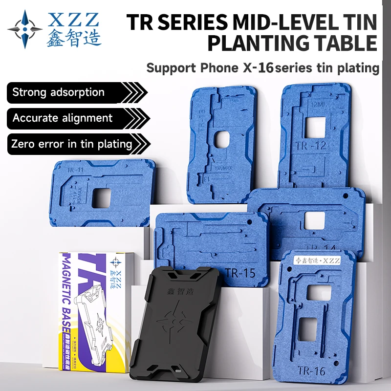 

Сильная магнитная паяльная станция среднего слоя серии XZZ TR для IPhone серии X-15, инструмент для паяльной станции с точным позиционированием