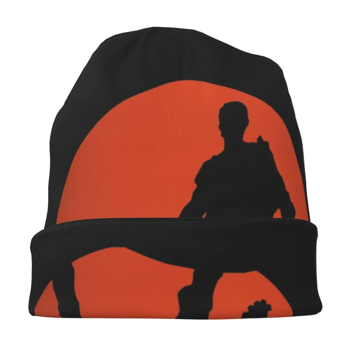 الرماد مقابل الشر الميت (الأحمر) قبعة محبوكة دافئة الهيب هوب بونيه قبعة الخريف الشتاء في الهواء الطلق قبعات حريمي للرجال النساء الكبار