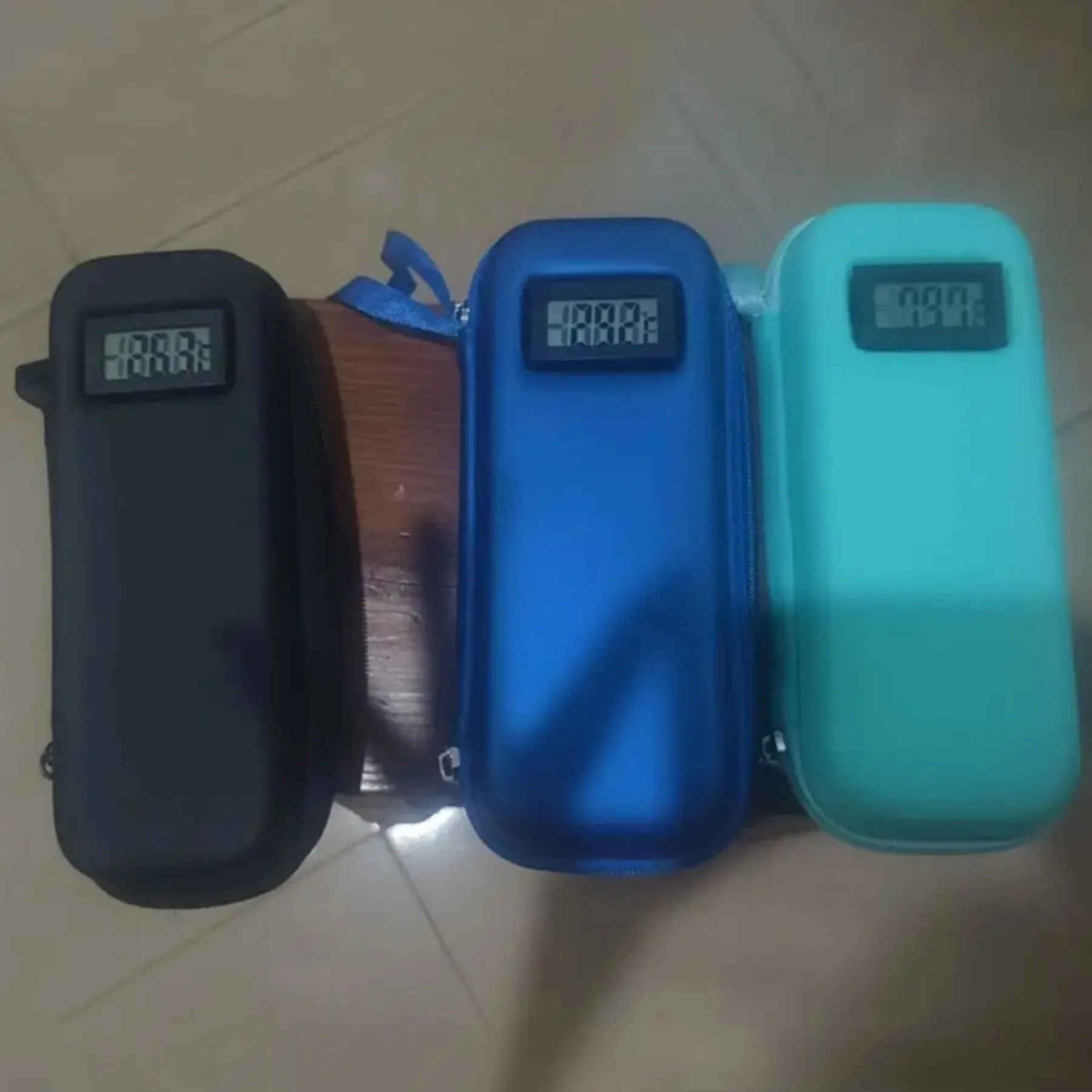 Wasserdichte Insulin-Kühltasche mit Temperaturanzeige Tragbare Medikamenten-Organizer-Tasche für Diabetiker Mit 2 Kühlpacks – Detail 2