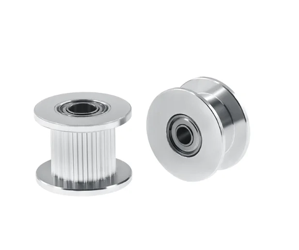 3pcs 2gt20 tooth 16 tooth synchronous wheel h type passive wheel s2m pulley bearing accessories
