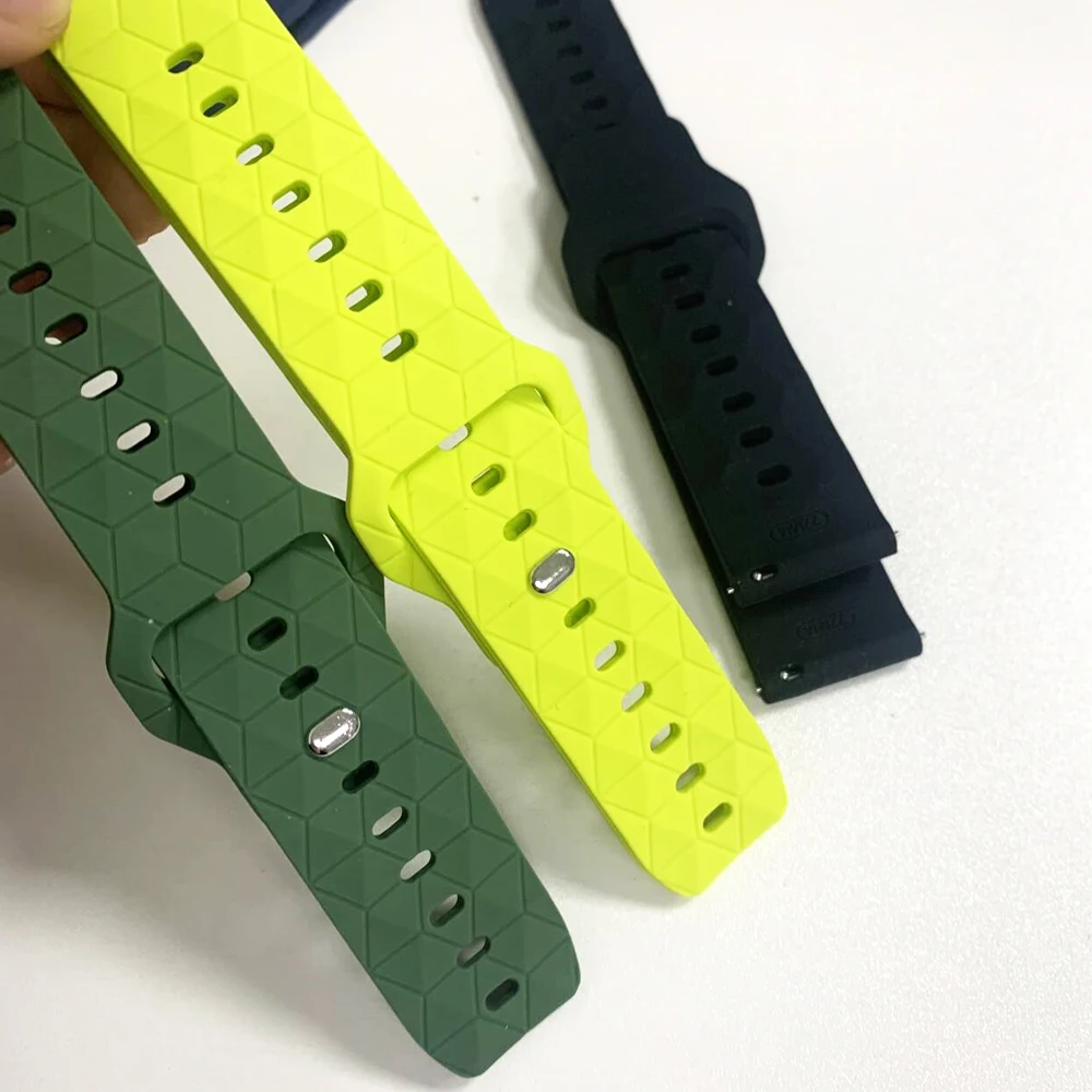 22Mm Silicone Strap… - image
