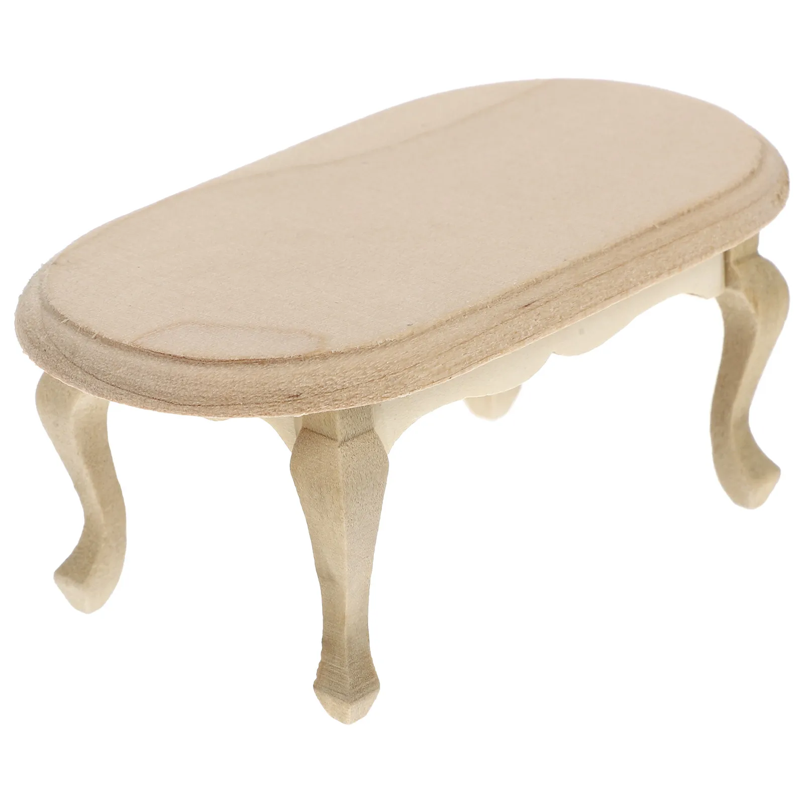 

Миниатюрный европейский чайный столик в стиле ретро, маленький деревянный приставной столик, декоративная мебель для миниатюрного домика, реквизит для фотосессий