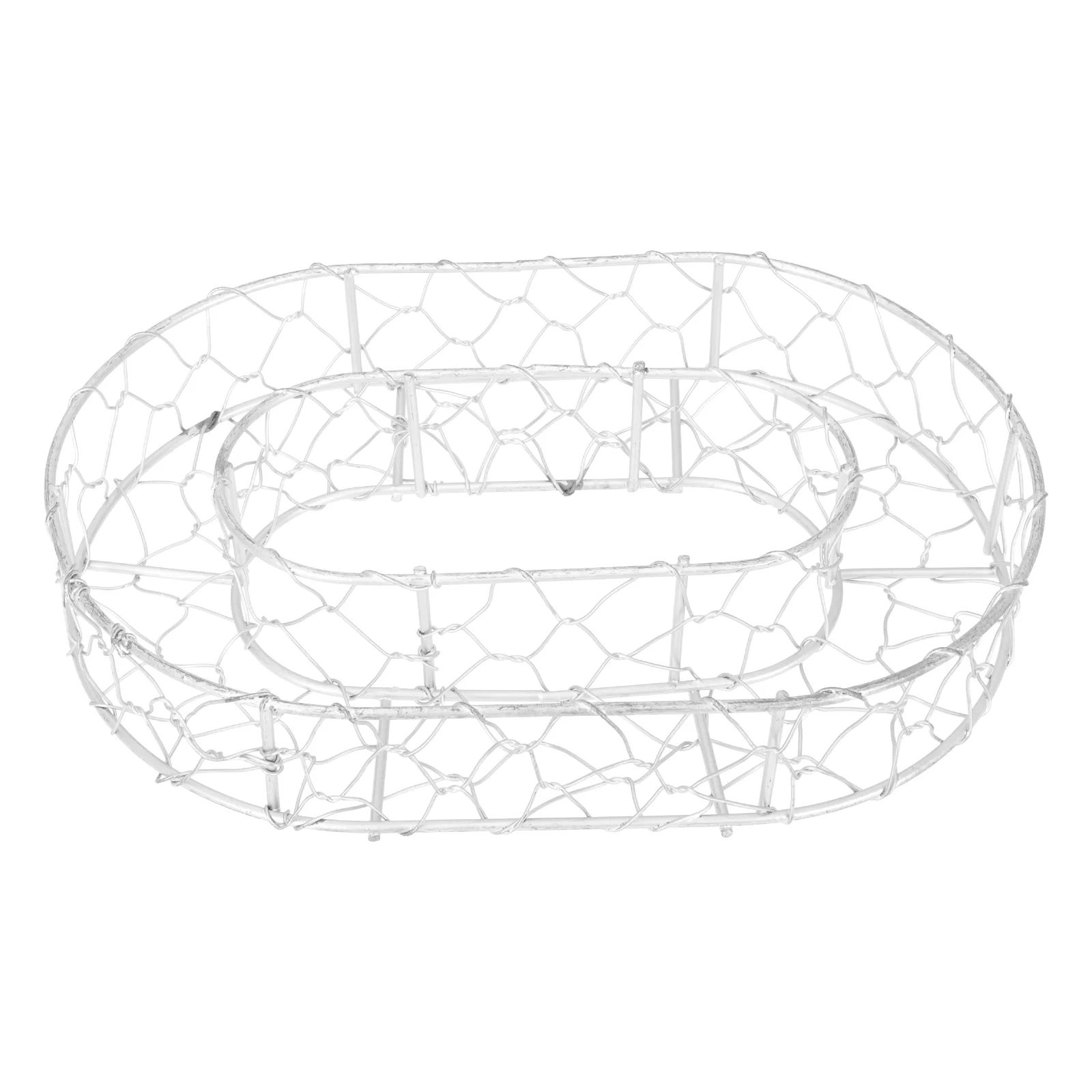 

Flowerpot Wreath Hoops Iron Frame for DIY Making Decorative Metallic Line Suitable for Wedding Anniversary