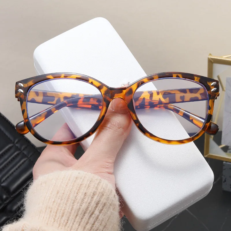 

Round Computer Glasses Frame Women Men Anti Blue Light circular Eyewear Blocking Glasses Optical Spectacle Eyeglasses