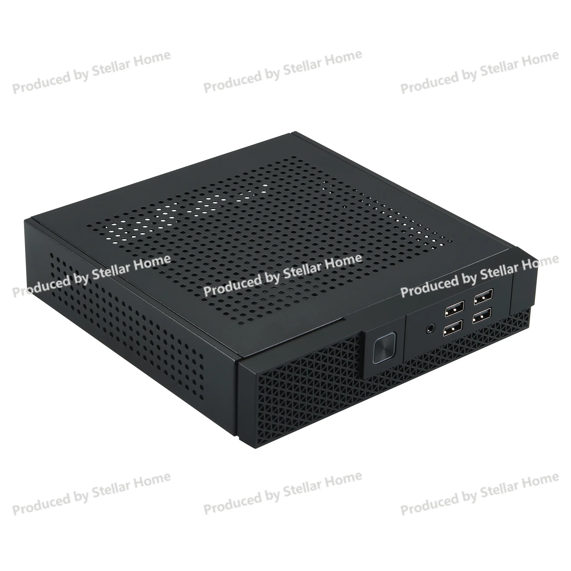 

TX07 Mini Computer Case Supports Industrial Control Semi-high Itx Main Board DC Power Supply HTPC Education Office