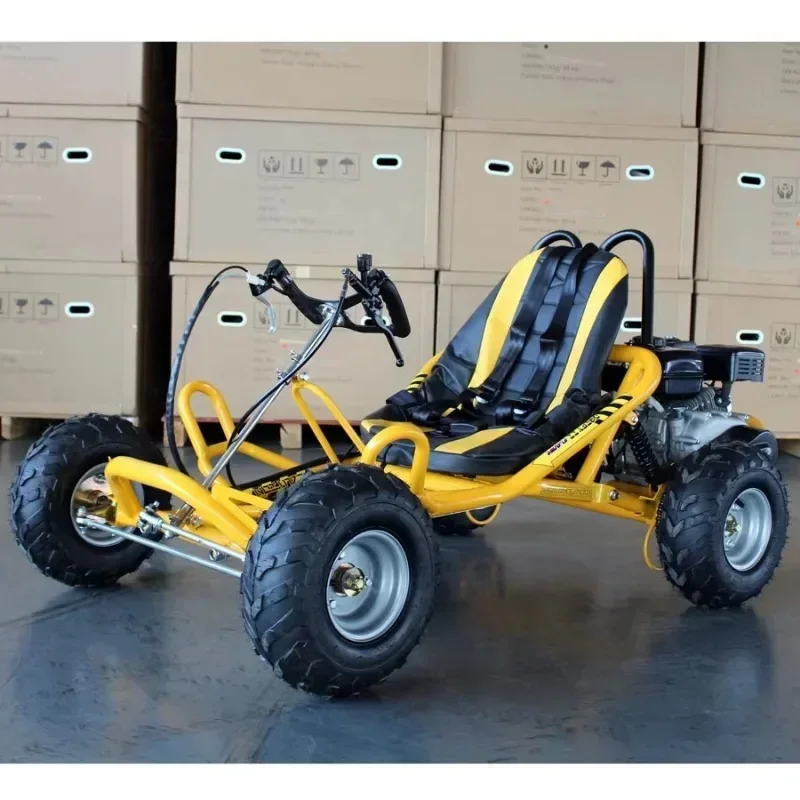 عربات التي تجرها الدواب ذات سرعة أمان 25 كم/ساعة للأعمار من 105 سي سي كارتينج البنزين عالي التحمل مع 4 عجلات