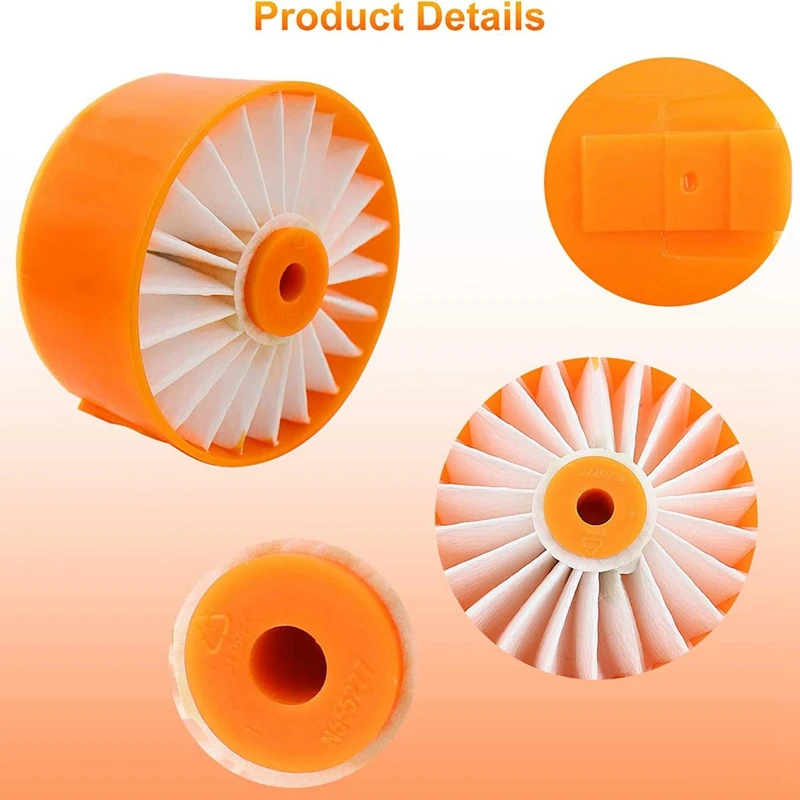 Filtros de repuesto para aspiradora Black Decker BSV2020G BSV2020P Powerseries Extreme, palo inalámbrico, paquete de 6 unidades