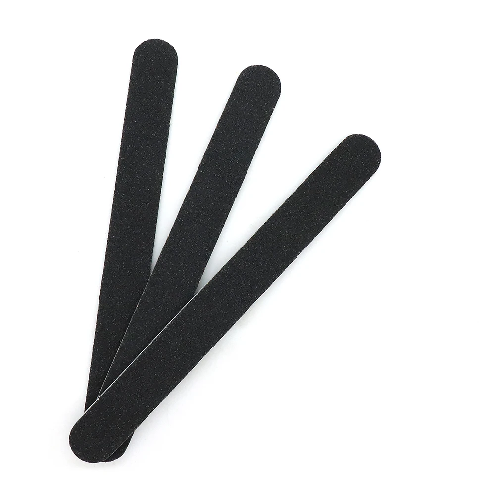 

5/10Pcs Black Sandpaper Nails File 100/180 Professional Reusable Emery Boards Nail File Manicure Tools For Acrylic/Natural Nails
