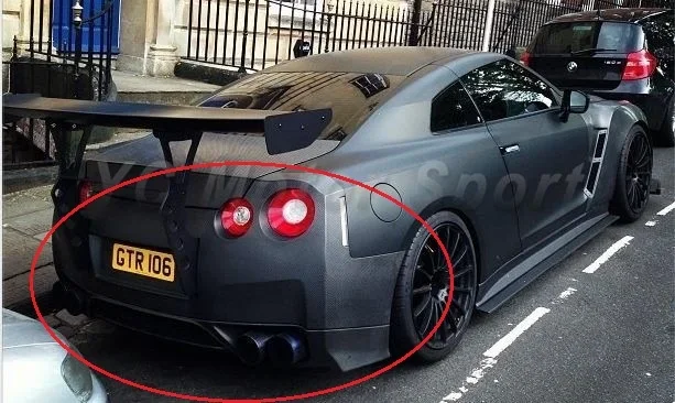 

Задний бампер из карбона в стиле OEM для R35 2008-2010 годов (с возможностью установки заднего спойлера BSP с отверстиями для крепления)