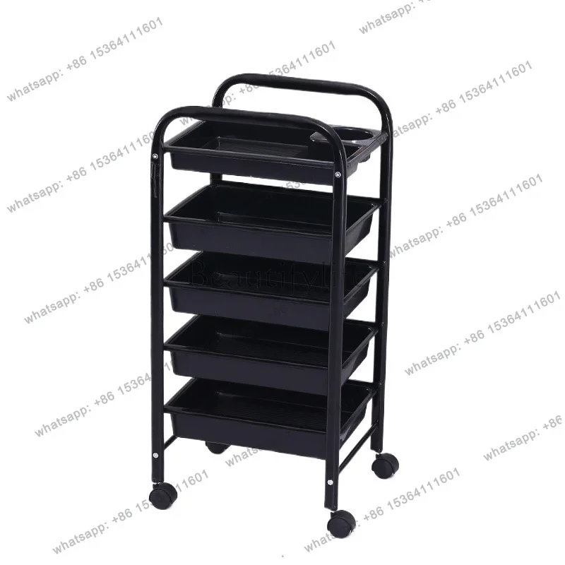 Luxury Modern Trolley Nordic Simple Storage Organizers Trolleys Unique Aesthetic Glamour Carrello Parrucchiere Salon Furniture