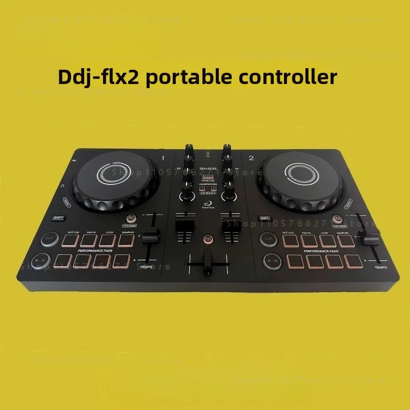 4 Channel DJ Controller Mixer with FX Pad for Rekordbox Serato Beginners