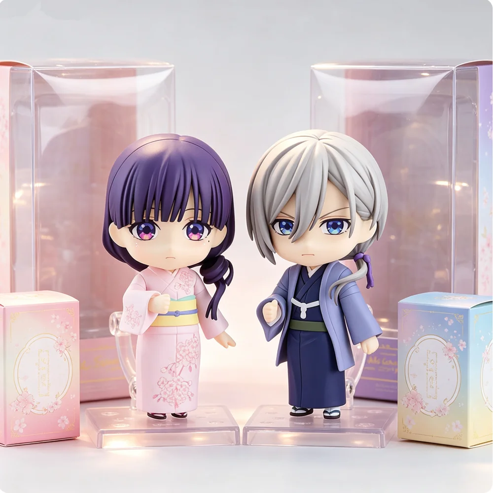 10cm Nendoroid #2234 Miyo Saimori #2235 Kiyoka Kudou My Happy Marriage Action Figure Anime Model Boxed Desktop PC Case Display