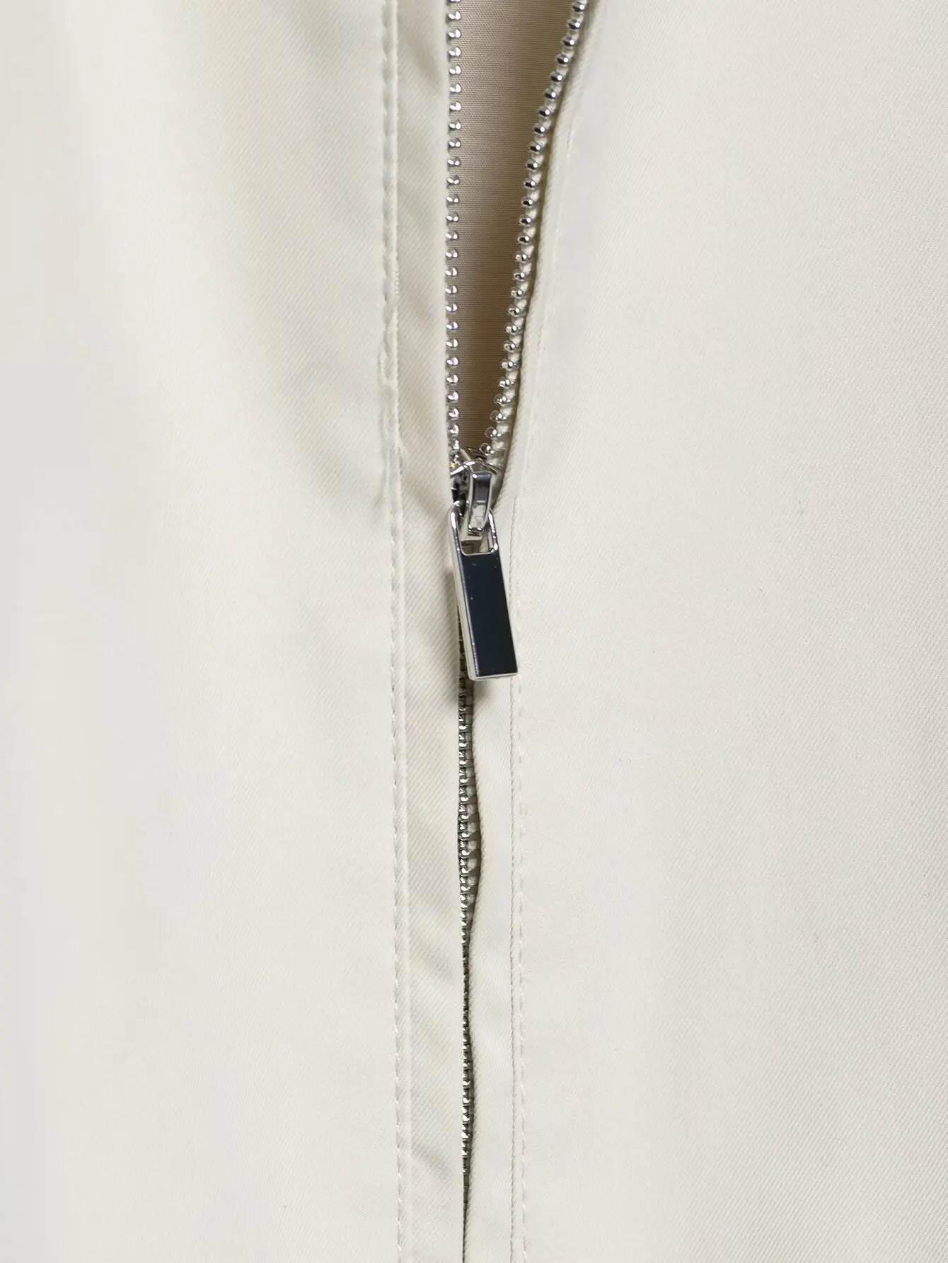 BB6501 ZA25 summer new European and American style elastic hem long sleeved lapel pilot jacket jacket 4341726