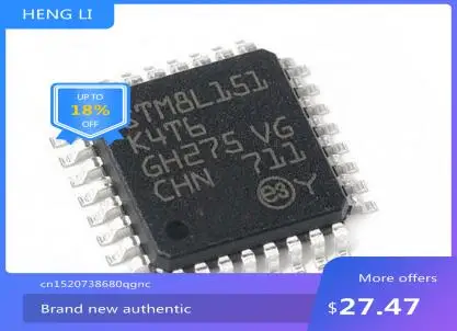 100% NEWHigh quality products STM8L151K4T6 STM8L151 STM8L151K4 QFP32 STM8L151K4T6TR