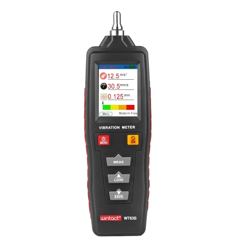 Dropshipping Other consumer electronics WINTACT WT63B Handheld Vibration Analyzer, Digital Vibration Meter