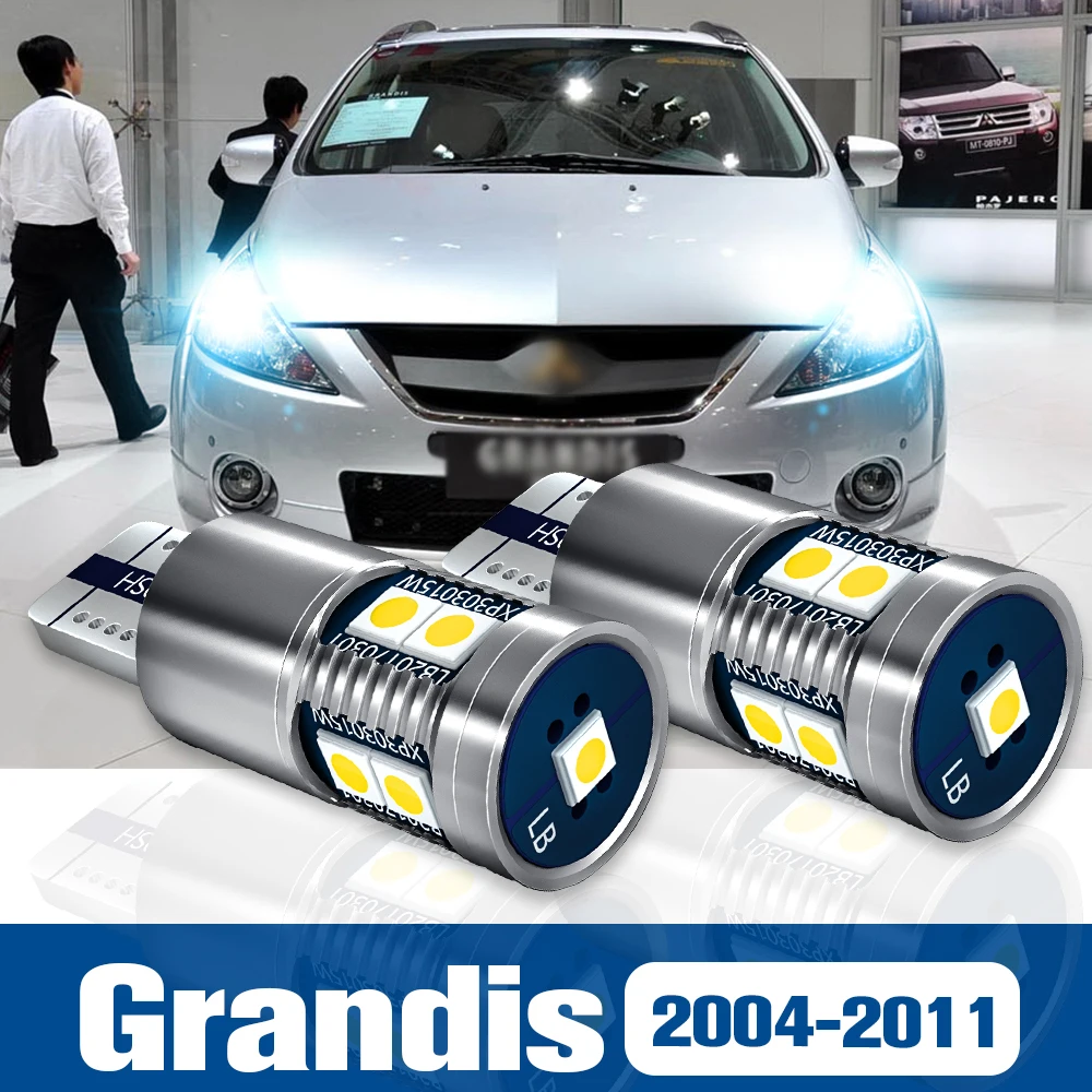 

2pcs LED Clearance Light Bulb Parking Lamp Accessories Canbus For Mitsubishi Grandis 2004-2011 2005 2006 2007 2008 2009 2010