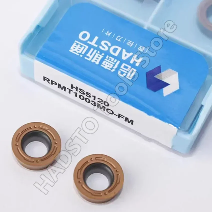 RPMT1003MO-FM HS5120/RPMT1003MO-FM HS5130/RPMW1003MO-FM HS5120/RPMW1003MO-FM HS5130 HADSTO CNC carbide inserts Milling inserts