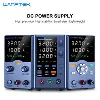 Wanptek fuente de alimentación ajuste del codificador de laboratorio fuente de alimentación CC ajustable 30V 10A 5A fuente de alimentación de banco 120V 60V 5A 3A para reparación