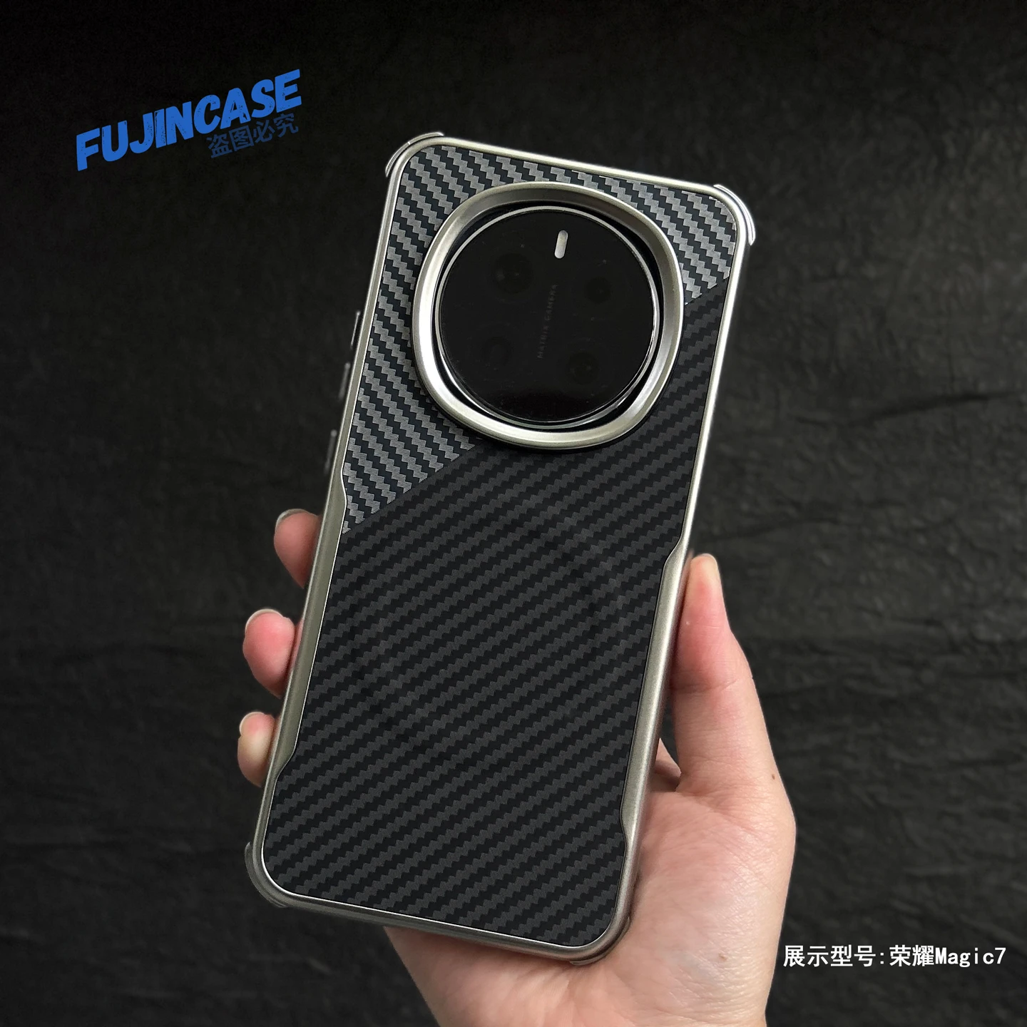 

For Honor Magic 7 Pro Case Magnetic wireless charging Metal lens frame Anti Fall Protect Cover For Honor Magic 7 Shell Damping