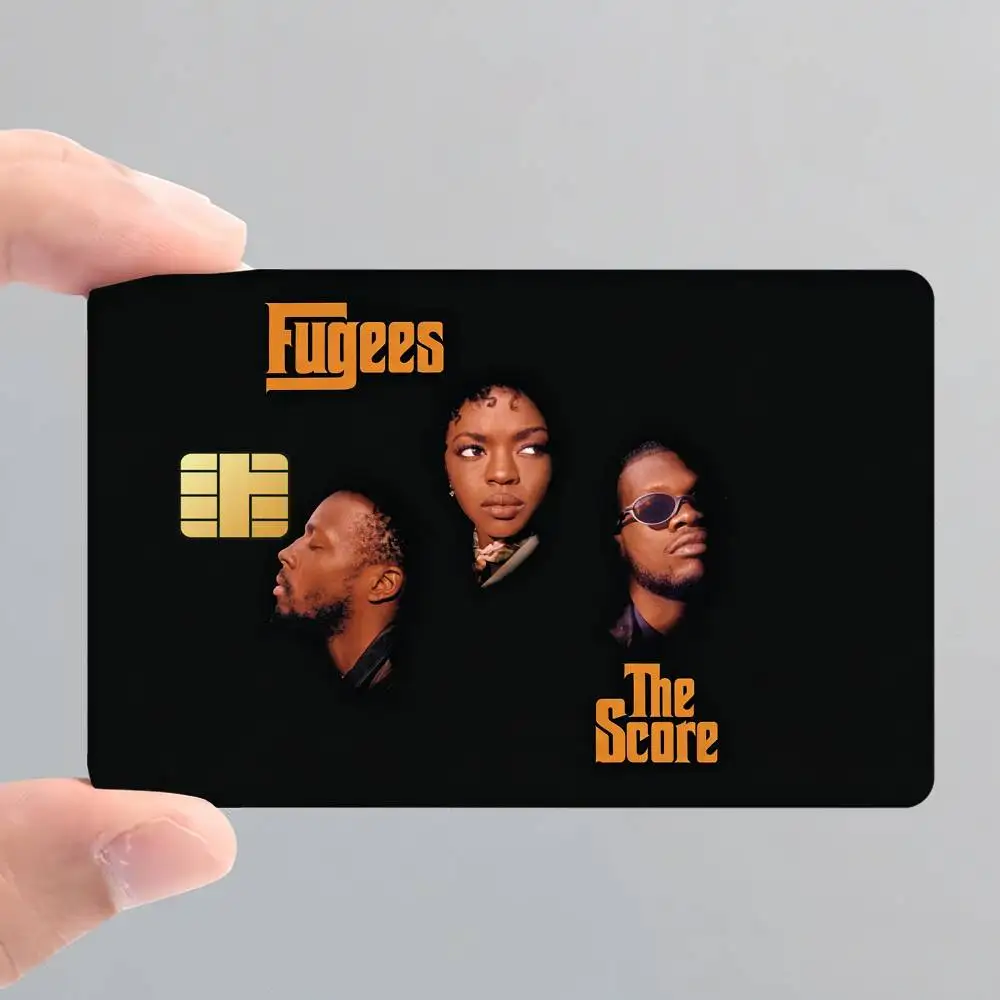 Band The F-FugeEs Card Stickers for Bank Access Protective Waterproof Film Cover Sticker Surprise Gift