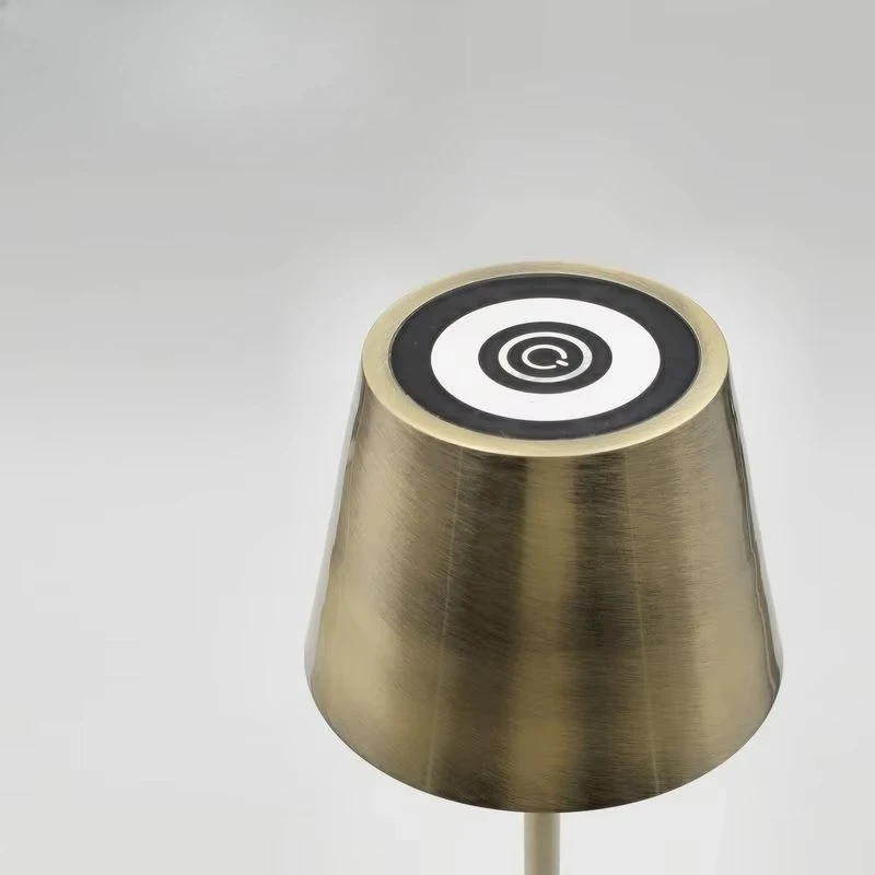 Modern Deluxe Light Emitting Diode Night Ambient Light Charging Cordless Desk Lamp Touch