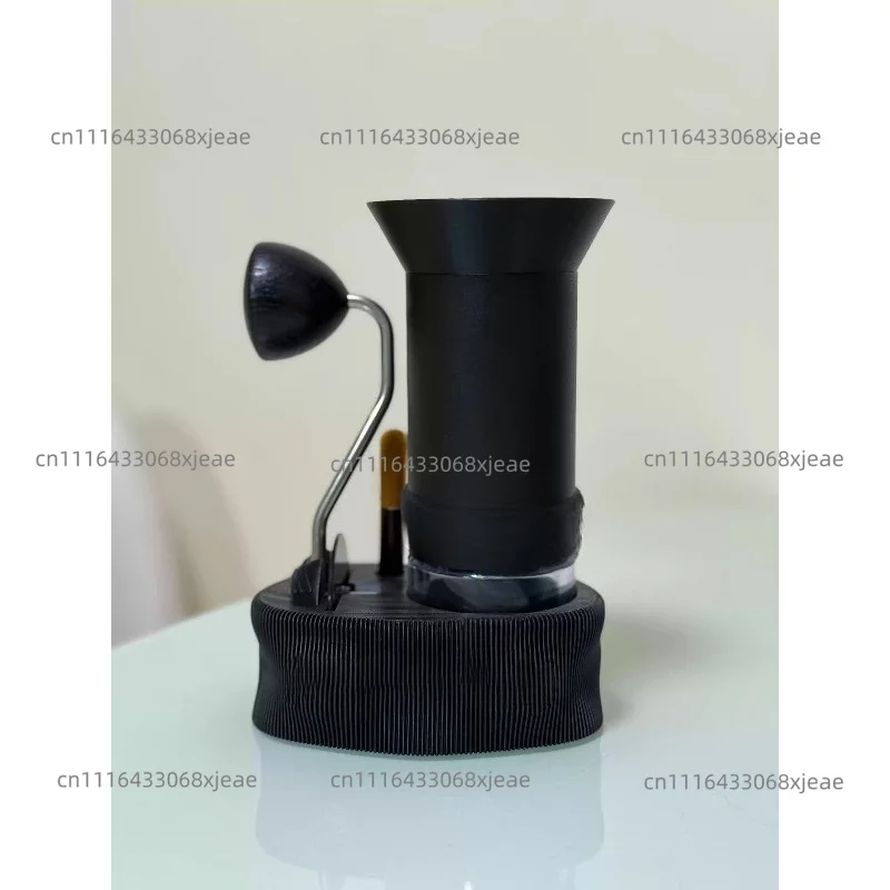 Multi-purpose 3 In 1 Dustproof Anti-Tip Stabilizing Storage Holder For Manual Coffee Grinder