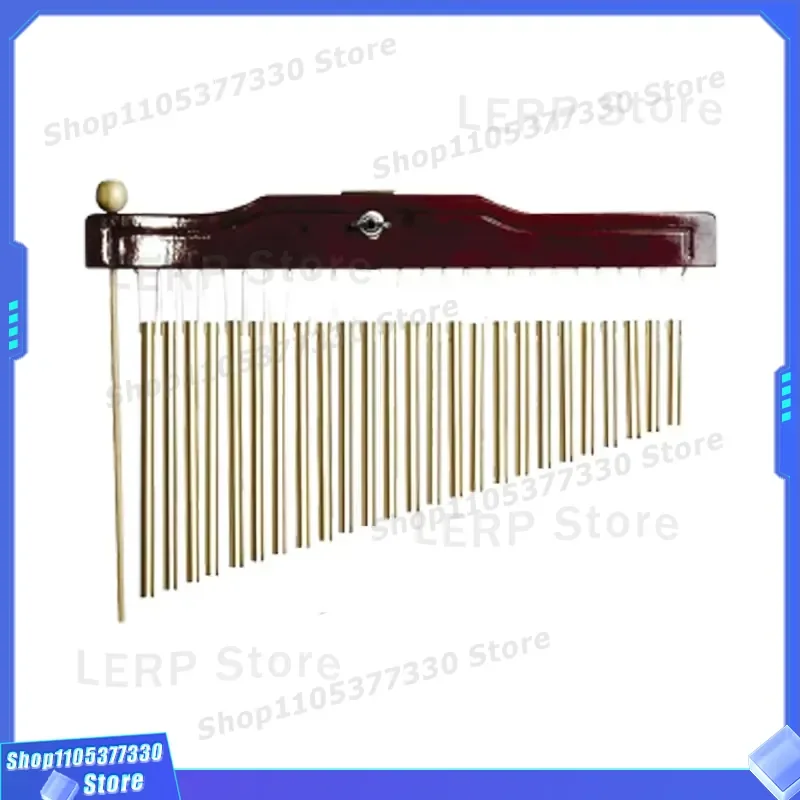 25 Tone Brass Wind Chimes Chinese Style Musical Instrument Home Garden Decoration Hanging Bell Ornament for Outdoor Patio