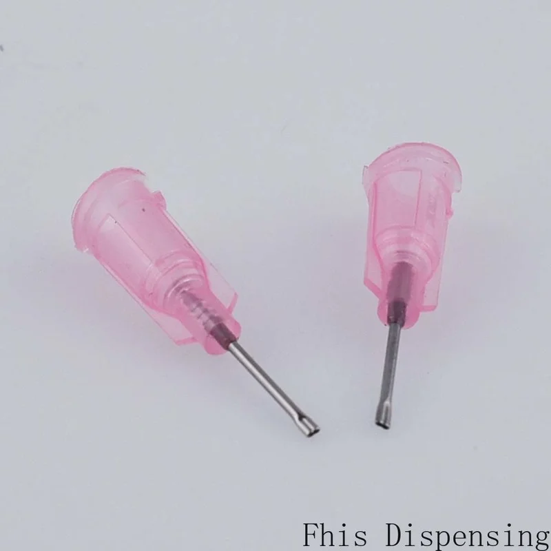 حزمة من 100 فوهة مسطحة 0.5 "طول الأنبوب الاستغناء عن الإبر 20G